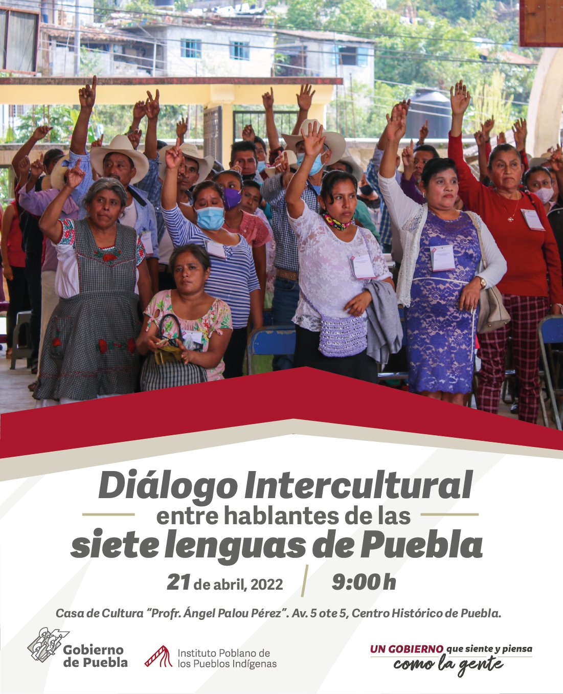 Diálogo Intercultural entre hablantes de las siete lenguas de Puebla